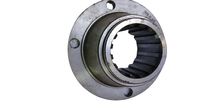 CENTER JOINT FLANGE - TATA 2518/3118, AMW 2518HL (SPL:- 16, HOLE:- 4, DIA:- 6", H:- 3", SERRATED)